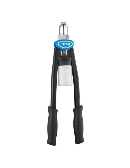 3 - Rivettatrice a doppia leva per rivetti da 3 a 6,4 mm testina rotante Fervi 0454