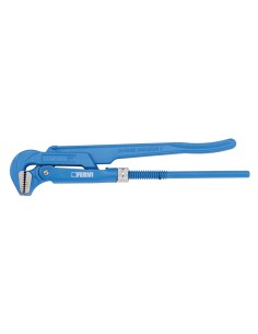 1 - Pinza chiave giratubi a 90° a pappagallo idraulico Fervi 0227/580
