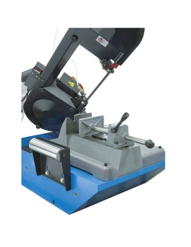 2 - Segatrice sega a nastro ferro metallo lubrificazione lama con base Fervi 0255