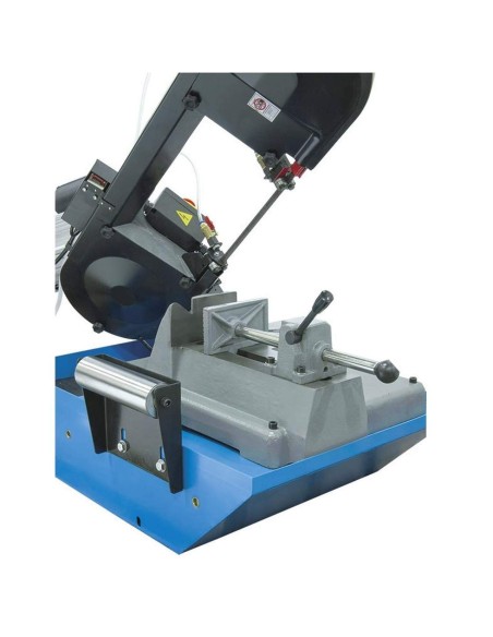 2 - Segatrice sega a nastro ferro metallo lubrificazione lama con base Fervi 0255
