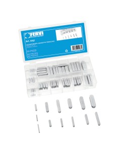 1 - Serie set kit assortimento 60 chiavette parallele Fervi 0257