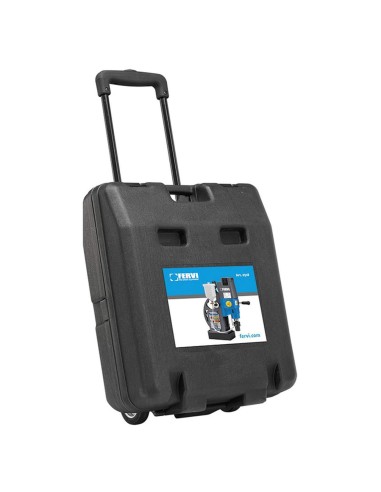 3 - Trapano magnetico carotatrice colonna raffreddamento liquido 1500w Fervi 0518/50