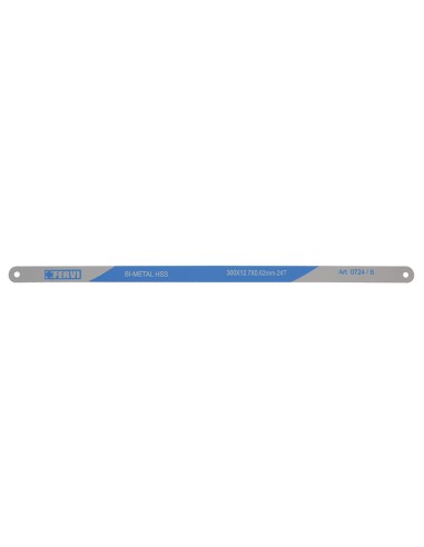 1 - Lama bimetallica acciaio hss bi-metal 300 mm Fervi 0724/b