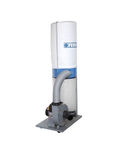 1 - Aspiratore trucioli polvere sacco aspiratrucioli 1500w Fervi 0759