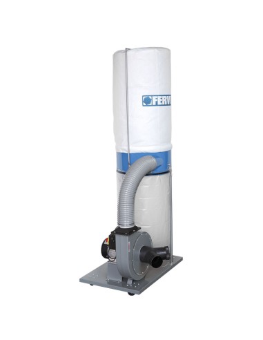 1 - Aspiratore trucioli polvere sacco aspiratrucioli 1500w Fervi 0759