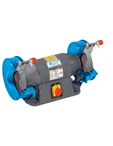 1 - Smerigliatrice mola da banco professionale 900 w Fervi 0552