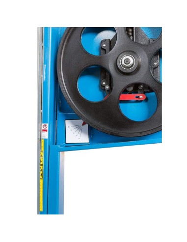4 - Sega a nastro per legno da banco 1500w ø 405 mm verticale Fervi 0764