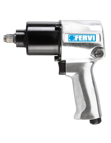 1 - Avvitatore ad impulsi pneumatico 1/2" pistola aria compressa 610 nm Fervi 0571