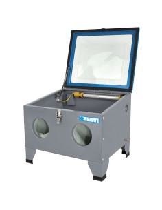 1 - Sabbiatrice da banco per officina Fervi 0580s