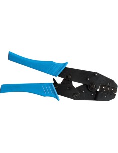 1 - Pinze pinza crimpatrice crimpare a cricchetto x capicorda non isolati Fervi 0843