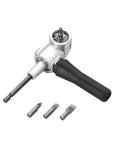 1 - Porta inserti cacciavite ad angolo 90° con attacco da 1/4” Fervi 0888