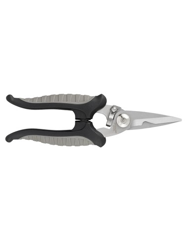 1 - Forbice forbici multiuso con lama a rasoio 175 mm manico antiscivolo Fervi 0673