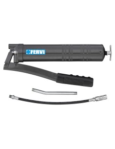 1 - Ingrassatore pompa manuale a leva 500cc x grasso Fervi 0677/500