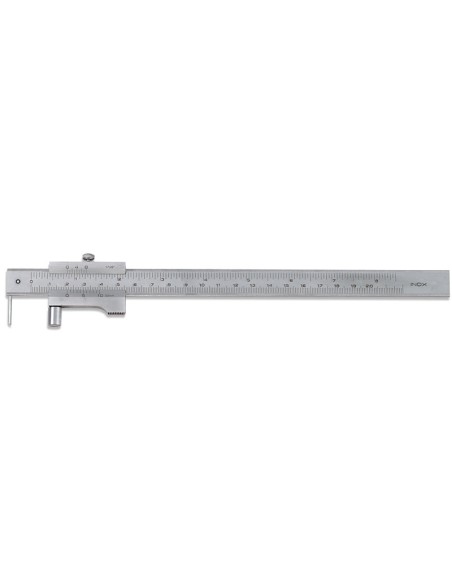 1 - Calibro per tracciatura monoblocco satinato 200 mm Fervi c010/200