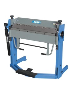 1 - Piegatrice pressa manuale x lamiera grembiale 1020 mm Fervi p008/102