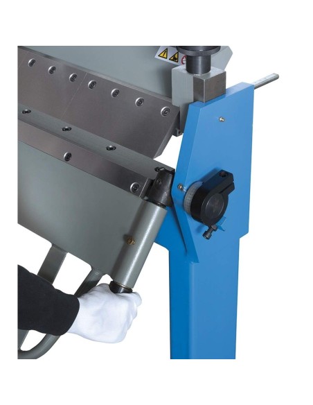 2 - Piegatrice pressa manuale x lamiera grembiale 1020 mm Fervi p008/102