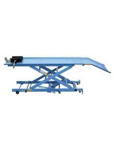 1 - Sollevatore idraulico ponte elevatore 400 kg per moto, scooter Fervi s008/m