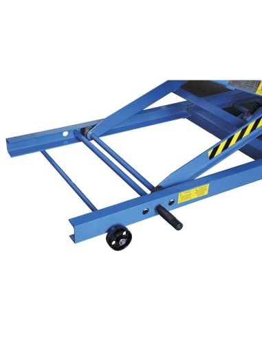 3 - Sollevatore idraulico ponte elevatore 400 kg per moto, scooter Fervi s008/m