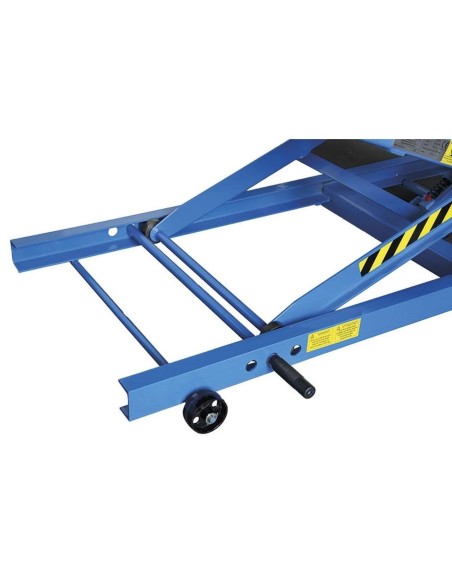 3 - Sollevatore idraulico ponte elevatore 400 kg per moto, scooter Fervi s008/m