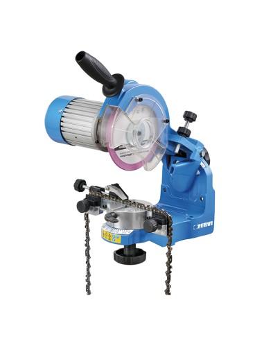 1 - Affilacatene elettrico affila catene affilatrice per motosega 230w Fervi 0316