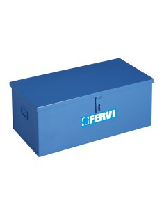 1 - Baule in acciaio porta utensili - attrezzi 770×420×305 mm Fervi 0363/30