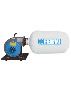 1 - Aspiratore trucioli aspiratrucioli polvere sacco portatile 750w Fervi 0495