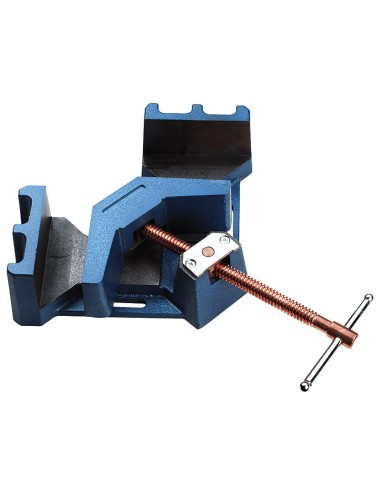 1 - Morsa ad angolo per saldare profilati a 90° angolare 10 kg Fervi 0205/120
