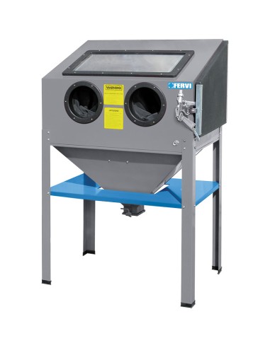 1 - Sabbiatrice professionale sabbiatura Fervi 0575
