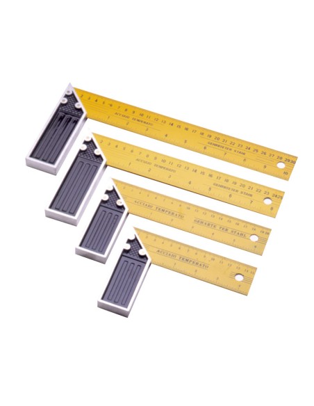 1 - SQUADRA FALEGNAME MILLIMETRATA 300x130 mm FERVI 0286/300