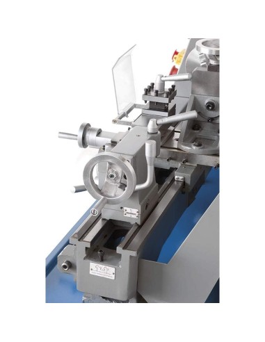 3 - Tornio parallelo ferro metallo con dispositivo di fresatura Fervi 0657