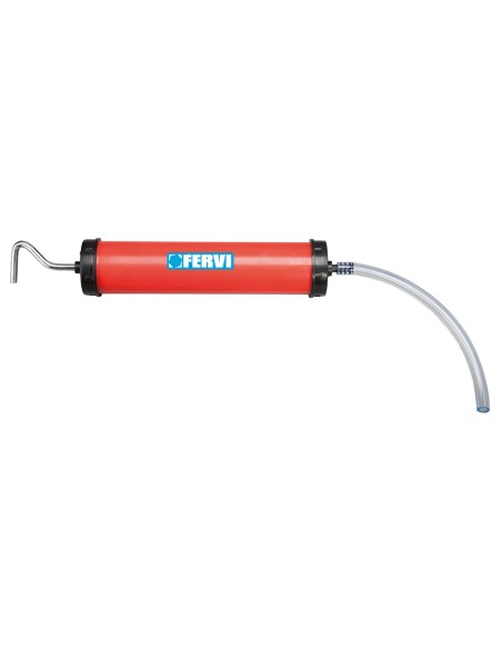 1 - Siringa in plastica per olio capacita' oliatore 500 cc Fervi 0677/so