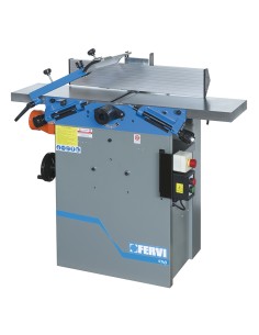 1 - Pialla a filo e spessore combinata per legno 1500 w monofase Fervi 0749