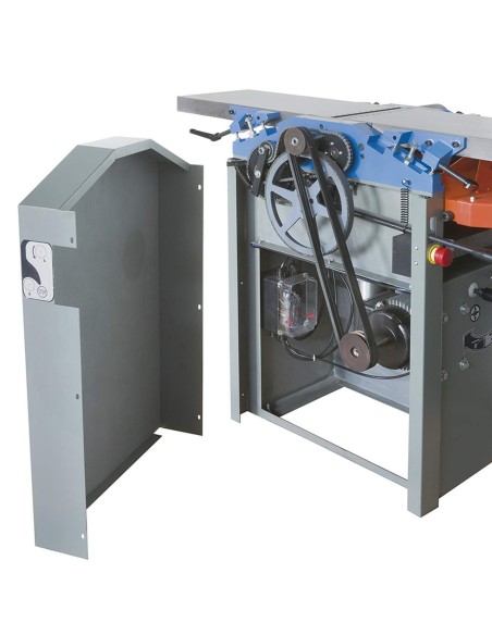 7 - Pialla a filo e spessore combinata per legno 1500 w monofase Fervi 0749