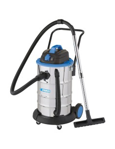 1 - Aspiratore aspirapolvere aspiraliquidi industriale 60l Fervi a040/60a