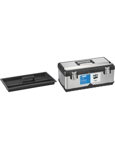 1 - Valigetta valigia cassa per utensili attrezzi minuteria da lavoro Fervi c648