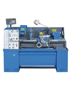 1 - Tornio parallelo con visualizzatore ferro metallo trifase 400v Fervi t070/400v3a
