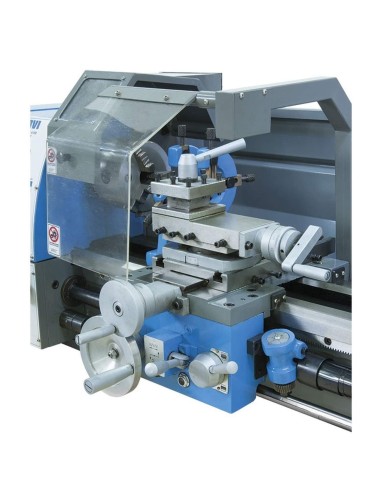 3 - Tornio parallelo ferro metallo monofase velocita' variabile 230 v Fervi t700v