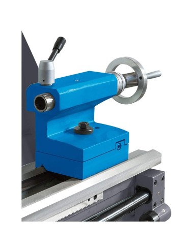 5 - Tornio parallelo con inverter 38mm motore trifase 230v ferro metallo Fervi t900i