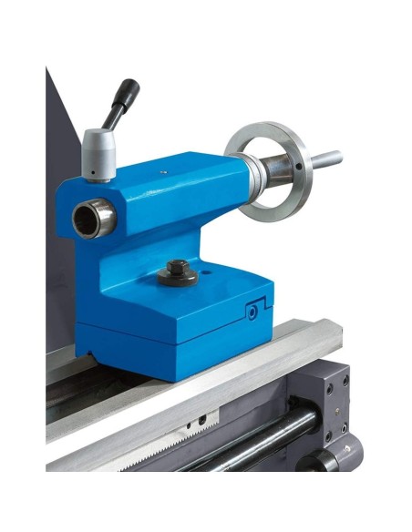 5 - Tornio parallelo con inverter 38mm motore trifase 230v ferro metallo Fervi t900i