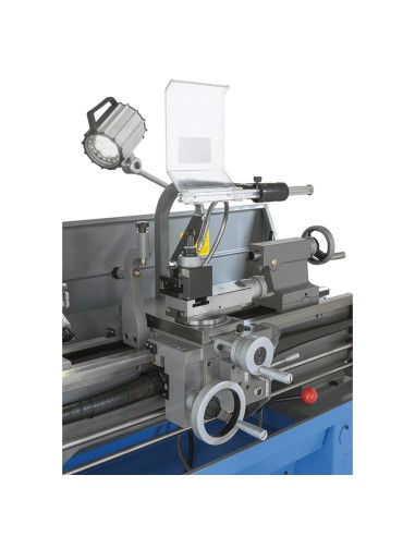 5 - Tornio parallelo ferro metallo velocita' variabile monofase 400v Fervi t998/400v