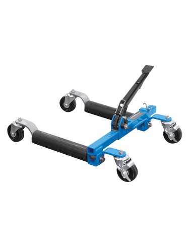 1 - Cric sollevatore carrello posizionatore sposta auto Fervi 0217