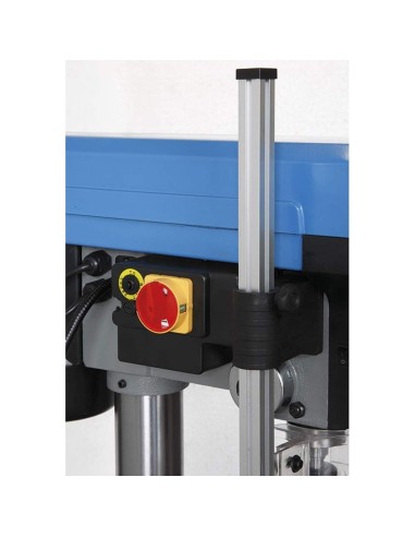 4 - Trapano a colonna da banco con trasmissione a cinghia 550w Fervi 0260