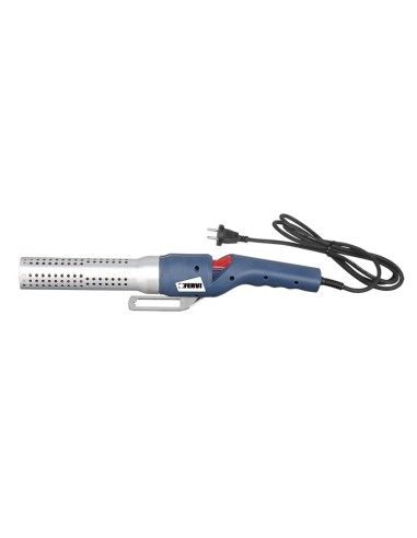 1 - Accendi fuoco elettrico per barbecue caminetto stufa grill Fervi 0865