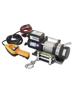 1 - Argano vericello paranco montacarichi elettrico 12 v Fervi 0630/2200