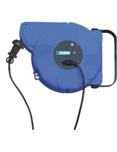 1 - Avvolgicavo automatico 10m 1800w Fervi 0621/a3