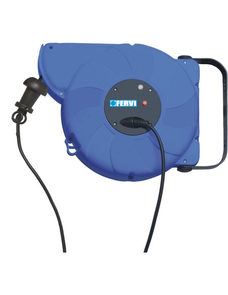 1 - Avvolgicavo automatico 10m 1800w Fervi 0621/a3