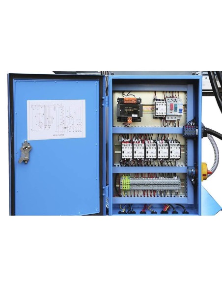 6 - Fresatrice fresa verticale a testa veloce 1,5 kw 400v Fervi f050