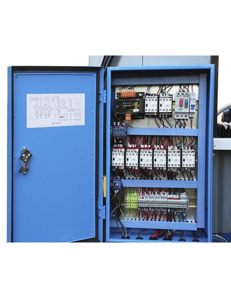 6 - Fresatrice fresa verticale universale a testa veloce 1,5 kw 400v Fervi f050u