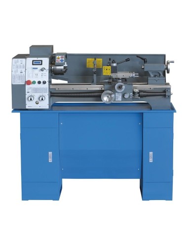 1 - Tornio parallelo ferro metallo inverter ingranaggi cambio velocita' Fervi t660i