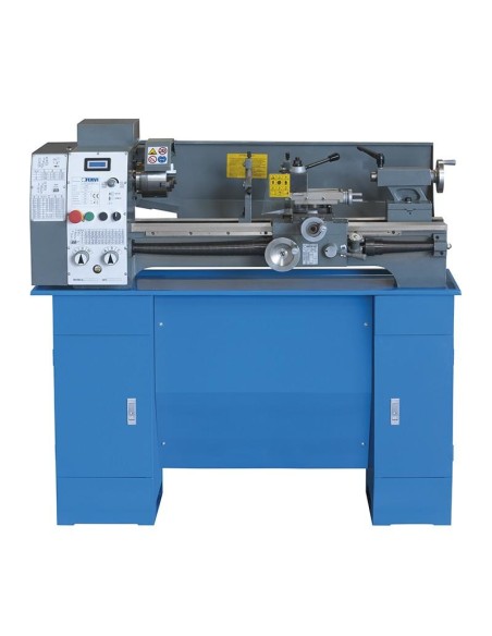 1 - Tornio parallelo ferro metallo inverter ingranaggi cambio velocita' Fervi t660i